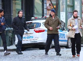 David Harbour out in New York City