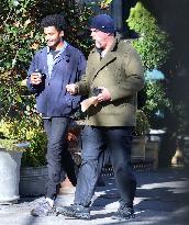 David Harbour out in New York City