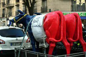 Operation Promotes Fair Trade Milk In Paris - France