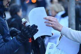 Operation Promotes Fair Trade Milk In Paris - France