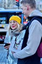 Operation Promotes Fair Trade Milk In Paris - France