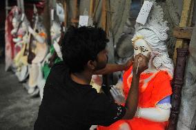 Saraswati Puja Preparation in Chattogram - Bangladesh