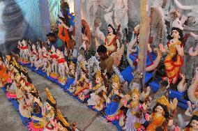 Saraswati Puja Preparation in Chattogram - Bangladesh