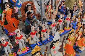 Saraswati Puja Preparation in Chattogram - Bangladesh