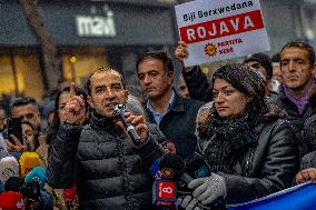 Thousands Protest Syrian Army Attacks in Diyarbakir - Turkey