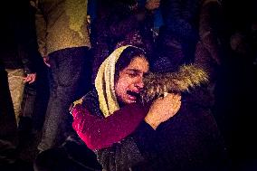 Tehran Students Rally for Plane Crash Victims - Iran