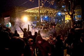 Tehran Students Rally for Plane Crash Victims - Iran