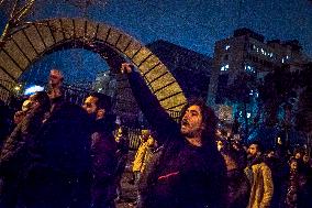 Tehran Students Rally for Plane Crash Victims - Iran