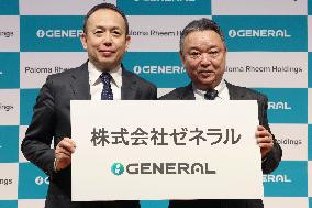 Paloma Reim Holdings and General Press Conference