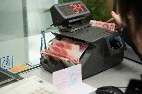 Chinese Yuan Cash Receipts and Payments Services