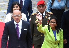 Venezuelan Acting President Delivers Her Annual Report - Caracas