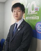 Japan farm minister Suzuki in Paris