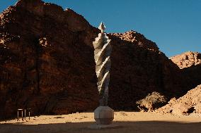 Art Exhibition Desert X AlUla - Saudi Arabia