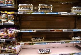 Illustration - Egg Shortages In Supermarkets - Paris