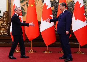 Prime Minister Mark Carney Meets Xi Jinping - Beijing