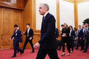 Prime Minister Mark Carney Meets Xi Jinping - Beijing