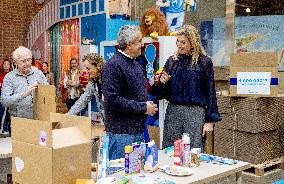 Queen Maxima Visits Jarige Job Wesley Foundation - Netherlands