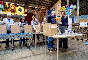 Queen Maxima Visits Jarige Job Wesley Foundation - Netherlands