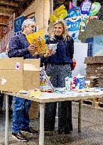 Queen Maxima Visits Jarige Job Wesley Foundation - Netherlands