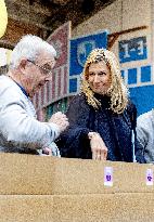 Queen Maxima Visits Jarige Job Wesley Foundation - Netherlands