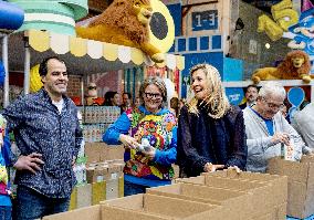 Queen Maxima Visits Jarige Job Wesley Foundation - Netherlands