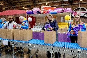 Queen Maxima Visits Jarige Job Wesley Foundation - Netherlands