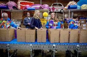 Queen Maxima Visits Jarige Job Wesley Foundation - Netherlands