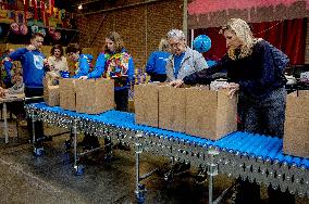 Queen Maxima Visits Jarige Job Wesley Foundation - Netherlands