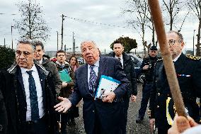 Gerard Larcher Visits Tarn-et-Garonne - France