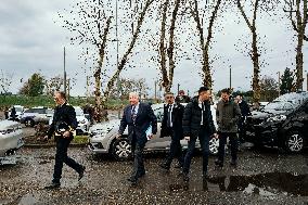 Gerard Larcher Visits Tarn-et-Garonne - France