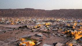 Drone shot of Yemen