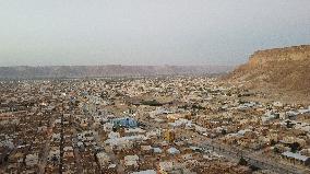Drone shot of Yemen