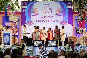 Visitors Attend Inaugural Jaipur Literature Festival - India