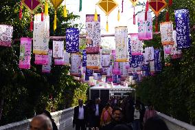 Visitors Attend Inaugural Jaipur Literature Festival - India