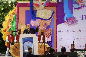 Visitors Attend Inaugural Jaipur Literature Festival - India