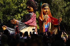 Visitors Attend Inaugural Jaipur Literature Festival - India