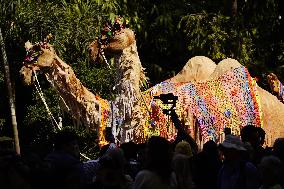 Visitors Attend Inaugural Jaipur Literature Festival - India