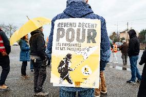 Gerard Larcher Visits Tarn-et-Garonne - France