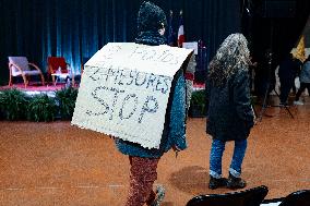 Gerard Larcher Visits Tarn-et-Garonne - France