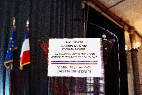 Gerard Larcher Visits Tarn-et-Garonne - France