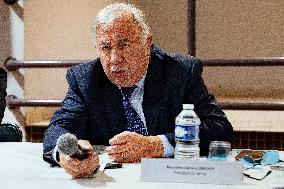 Gerard Larcher Visits Tarn-et-Garonne - France