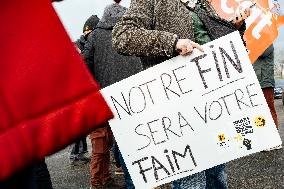 Gerard Larcher Visits Tarn-et-Garonne - France