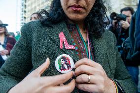 Demonstration in Support of the Opposition to the Iranian Regime - Rome