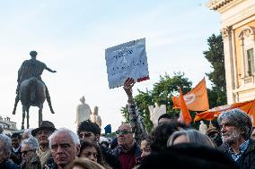Demonstration in Support of the Opposition to the Iranian Regime - Rome