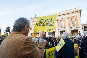 Demonstration in Support of the Opposition to the Iranian Regime - Rome