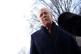 Donald Trump deparst to Florida - Washington