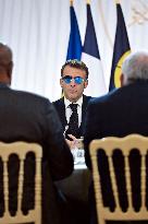 Meeting on the institutional future of New Caledonia at Elysee - Paris