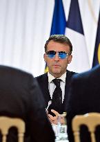 Meeting on the institutional future of New Caledonia at Elysee - Paris