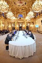 Meeting on the institutional future of New Caledonia at Elysee - Paris