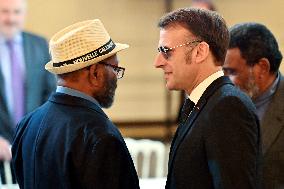 Meeting on the institutional future of New Caledonia at Elysee - Paris